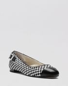 MICHAEL Michael Kors Cap Toe Ballet Flats Dion - Lyst