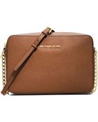 Michael Kors Michael Jet Set Travel Large Crossbody - Lyst