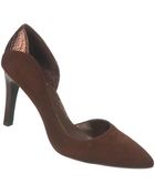 Franco Sarto Mumba Suede Pumps - Lyst