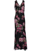 Blugirl Blumarine Long Dress - Lyst