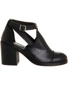 Office Drive Cut Out Block Heel - Lyst