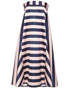 Kaelen Strapless Tent Dress - Lyst