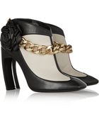 Nicholas Kirkwood Embellished Leather Ankle Boots - Lyst