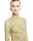 Acne Studios Valeria Print Salmon Wave - Lyst