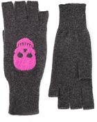 Autumn Cashmere Skull Gloves - Lyst