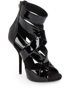 Giuseppe Zanotti Patent Leather Sandals - Lyst