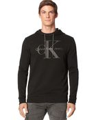 Calvin Klein Jeans Logo Hoodie - Lyst