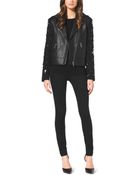 Michael Kors Zip-Pocket Stretch-Twill Skinny Jeans - Lyst