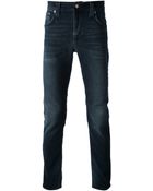 Nudie Jeans Thin Finn Organic Blue Jeans - Lyst