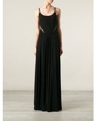 Ralph Lauren Black Label Spaghetti Strap Maxi Dress - Lyst