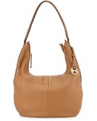 Halston Heritage Leather Slouch Hobo Bag - Lyst