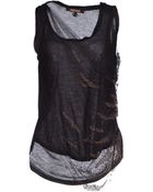 Roberto Cavalli Top - Lyst