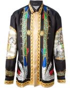 Versace Printed Shirt - Lyst