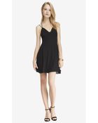 Express Strappy Babydoll Dress - Black - Lyst