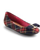 Isaac Mizrahi New York Fablola Plaid Ballet Flats - Lyst