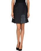 Carven Knee Length Skirt - Lyst