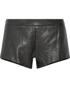 Mason by Michelle Mason Leather Shorts - Lyst