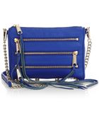Rebecca Minkoff Mini 5 Zip Convertible Crossbody Bag - Lyst