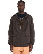 Axs Folk Technology Wideneck Anorak - Lyst