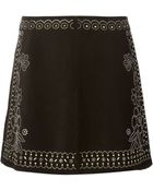 Valentino Beaded Skirt - Lyst