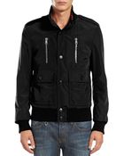 Gucci Padded Iconic Bomber Jacket - Lyst