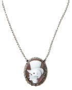 Amedeo Skull Necklace - Lyst