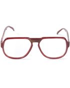 Givenchy Vintage Oval Frame Glasses - Lyst