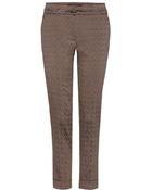 Etro Cropped Jacquard Trousers - Lyst