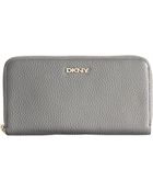 DKNY Tribeca Large Zip Around Wallet - Lyst