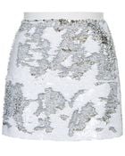 Topshop Brushed Sequin Mini Skirt - Lyst