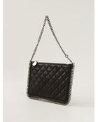 Stella McCartney Falabella Quilted Shoulder Bag - Lyst