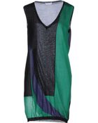 Vionnet Short Dress - Lyst