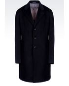 Armani Singlebreasted Coat - Lyst