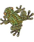 Carolee Frog Pin - Lyst