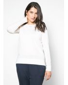 Violeta By Mango Button Wool Sweater - Lyst