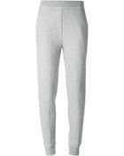 T By Alexander Wang French Terry Track Pants - Lyst