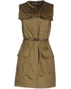 Victoria, Victoria Beckham Short Dress - Lyst