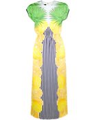 Mother Of Pearl Kara Printed Silk Midi Dress - Lyst