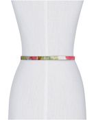 Kate Spade Skinny Bow Belt - Lyst