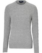Polo Ralph Lauren Cashmere Cable Knit Pullover - Lyst