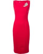 Michael Kors Sleeveless Fitted Dress - Lyst