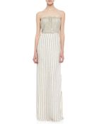 Parker Lovey Beaded Strapless Maxi Dress - Lyst