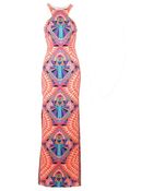 Mara Hoffman High Neck Column Dress - Lyst