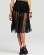 Free People Culottes - Champagne Lace Lacey - Lyst