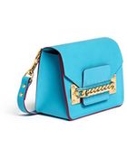 Sophie Hulme Mini Chain Envelope Shoulder Bag - Lyst
