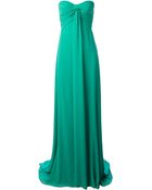 MSGM Pleated Maxi Dress - Lyst