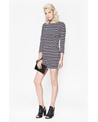 French Connection French Stripe Cotton Dress - Lyst