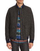 Opening Ceremony Pilot Quilted Grey Jacket - Lyst