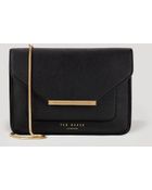 Ted Baker Crossbody - Isla Patent Crosshatch - Lyst