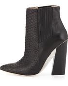 BCBGMAXAZRIA Metlid Pointy-Toe Bootie - Lyst